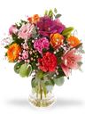 Bouquet colorato e solare