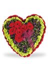 Cuore funebre elegante