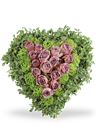 Cuore funebre elegante