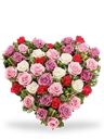 Composizione a Cuore colori delicati