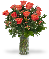 12 Rose arancio